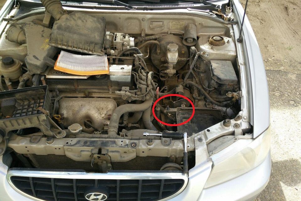 Влияет ли неисправность датчика температуры АКПП на работу двигателя Hyundai Accent