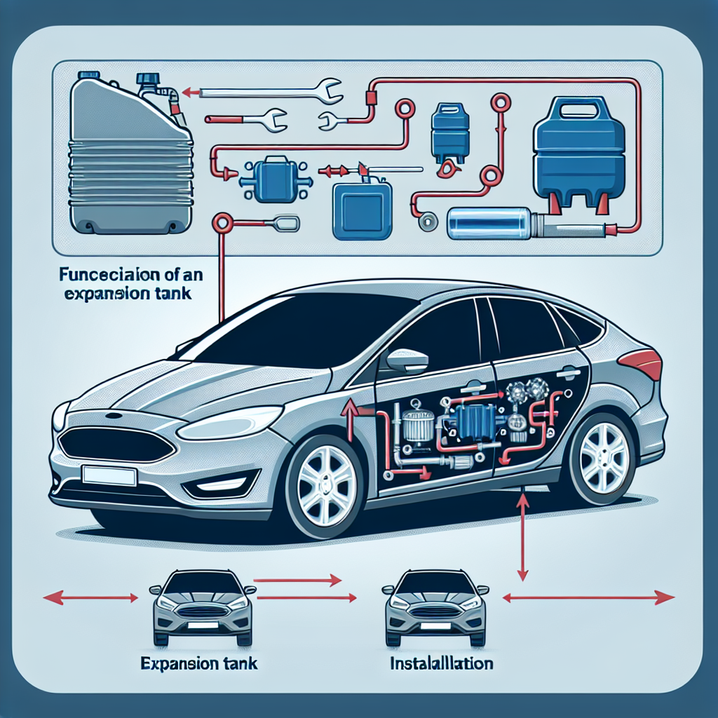 Расширительный бачок в автомобиле Форд Фокус 1: функции, замена и установка