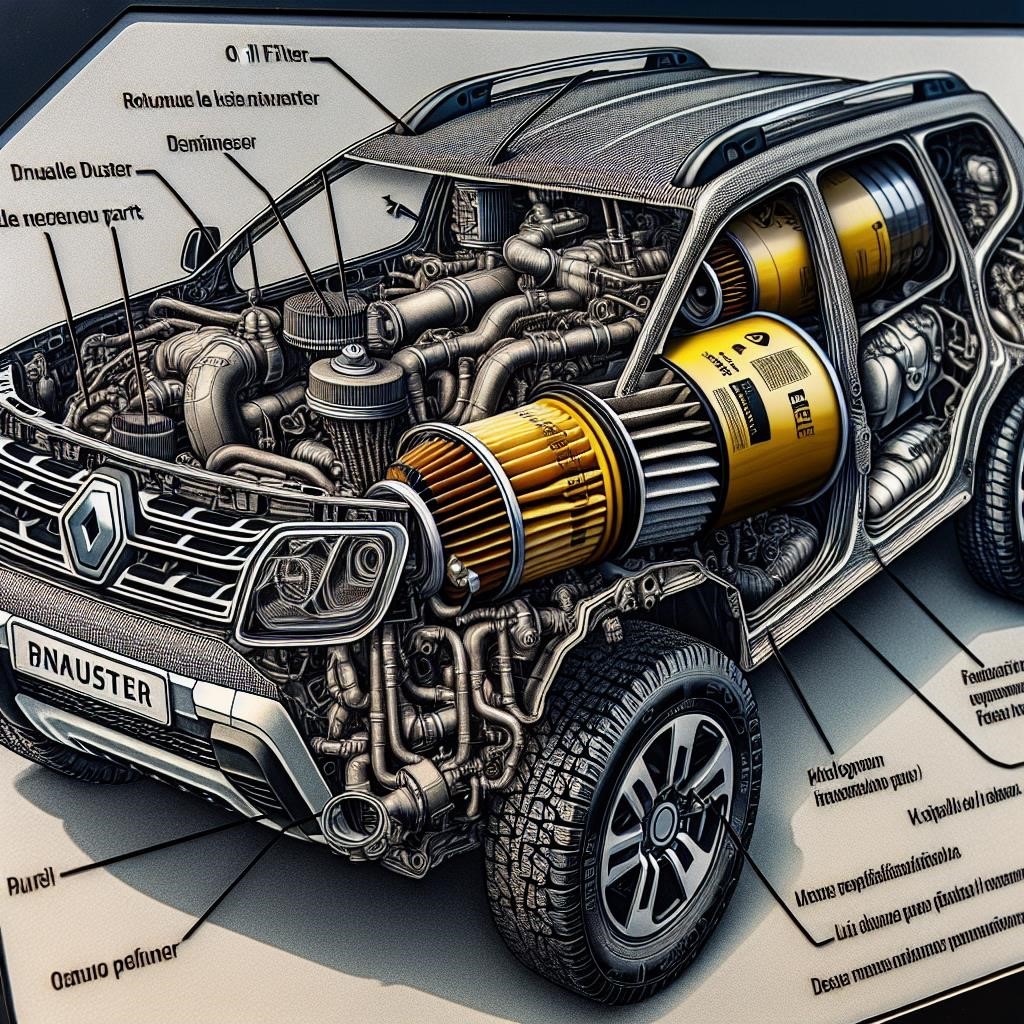 Важность и описание масляного фильтра на Рено Дастер